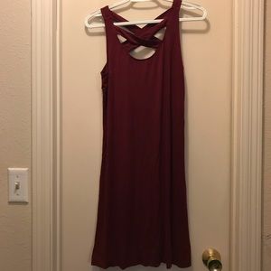 Maurices burgundy dress